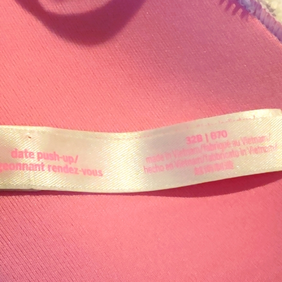 Victoria's Secret Date Push Up Bra Size 32B - Picture 6 of 7